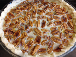 Pie - ready for the oven