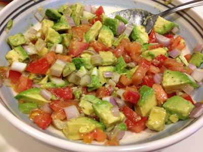 Avocado Bruschetta