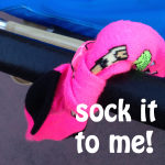 Pink sock - it really worked!