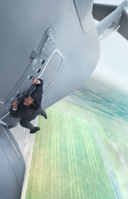 Ethan Hunt, played by Tom Cruise