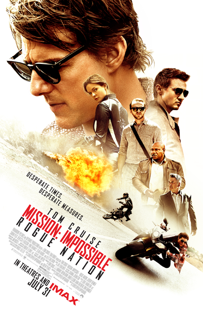 Mission: Impossible - Rogue Nation movie poster