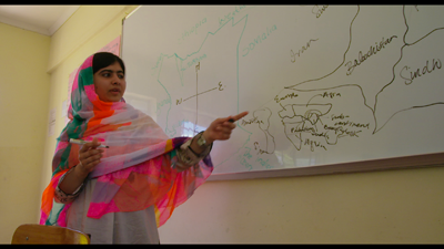 Malala explains where she grew up